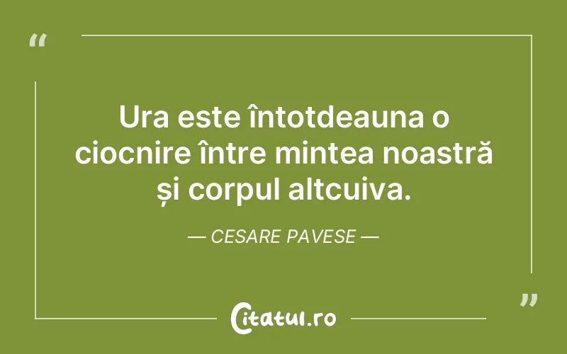 Citat Cesare Pavese - citate viata