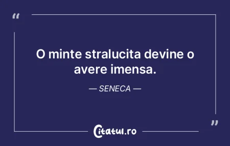 Pentru ca o idee sa traiasca, n-ajunge s...