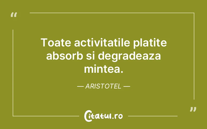 Citat Aristotel - citate viata