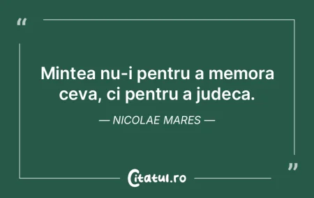Este semn de minte învăţată să poţ... Este semn de minte învăţată să poţ...