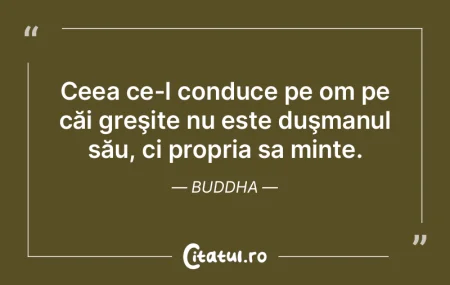 Guvernează-ţi mintea sau ea te va guve... Guvernează-ţi mintea sau ea te va guve...