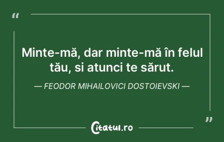 Dogma este o minciună reiterată şi in...