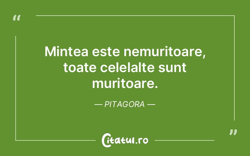 Citat Pitagora - citate viata