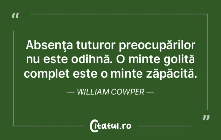 O descoperire este întâlnirea unei în... O descoperire este întâlnirea unei în...