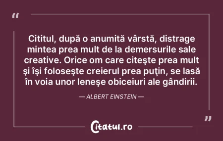 Vine o vreme în care mintea se poziţio... Vine o vreme în care mintea se poziţio...