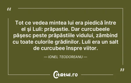 Nu minţi niciodată, căci nu poţi ţi...
