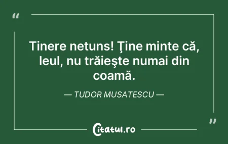 Nimeni nu e rănit. Rana e în minte. Da...