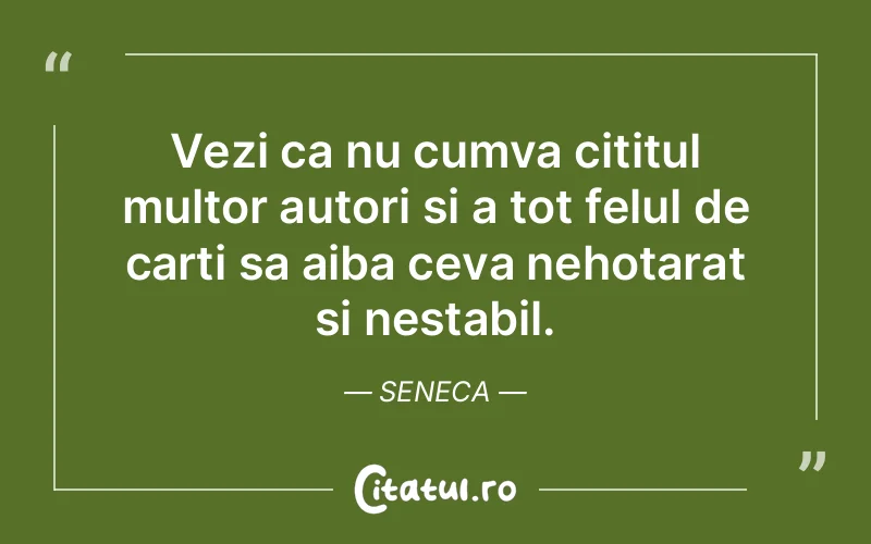 Citat Seneca - citate viata