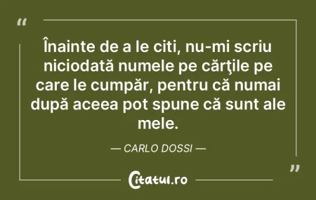 Există cărţi ale căror cotoare şi c... Există cărţi ale căror cotoare şi c...