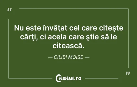 Cartea se deschide uşor, unde-ai citit-...