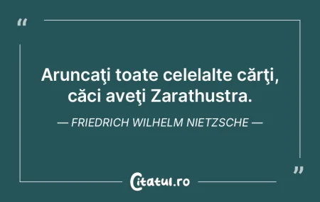 De fapt, învăţăm numai din cărţi p...