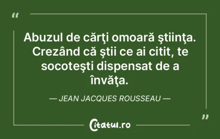 Puţin citit, dar cărţi bune şi puter...