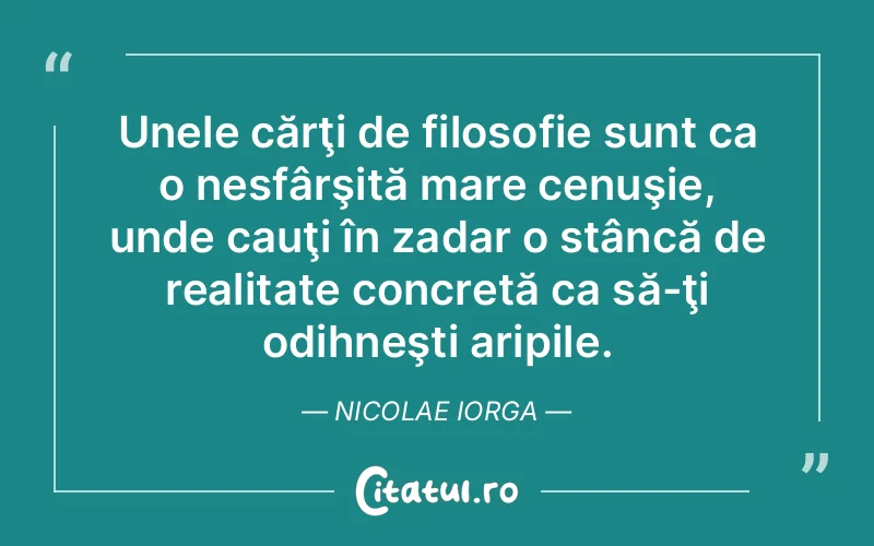 Citat Nicolae Iorga - citate viata
