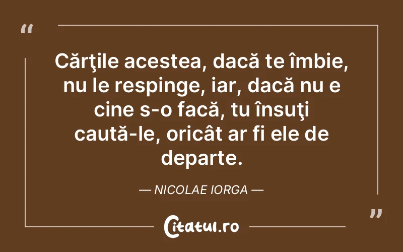 Citat Nicolae Iorga - citate viata