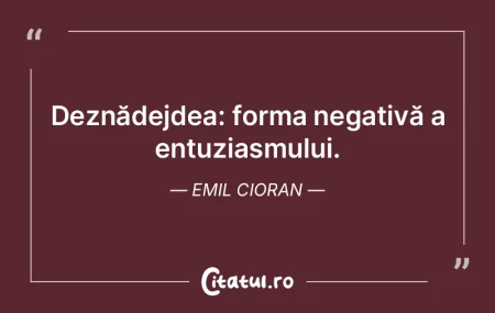 Fiecare sistem de gândire ne poate duce... Fiecare sistem de gândire ne poate duce...