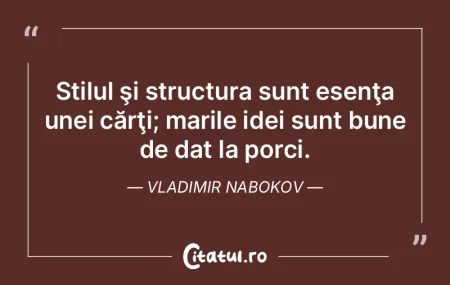 Există o singură lucrare care merită ...