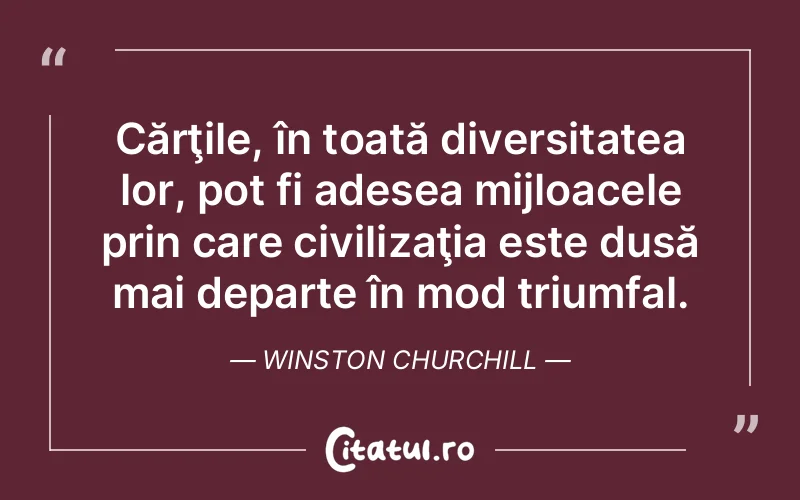 Citat Winston Churchill - citate viata