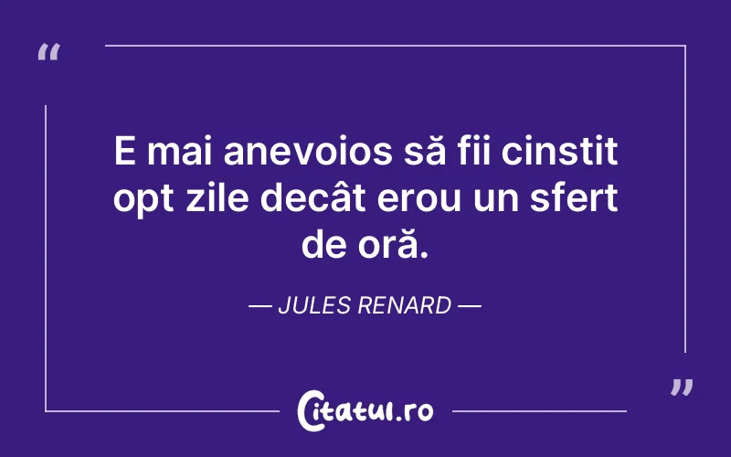Citat Jules Renard - citate viata