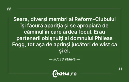 Phileas Fogg se îndreptă degrabă spre... Phileas Fogg se îndreptă degrabă spre...