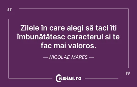 Viaţa este pe zile şi fiecare zi are o... Viaţa este pe zile şi fiecare zi are o...