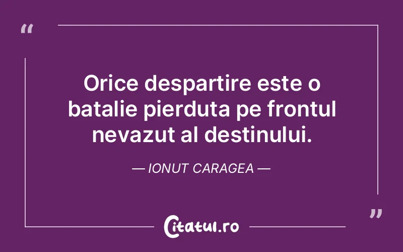 Citat Ionut Caragea - citate viata