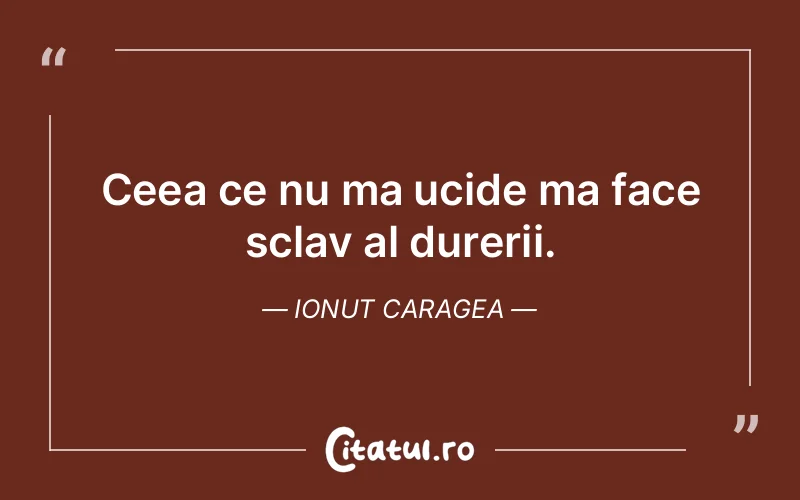 Citat Ionut Caragea - citate viata