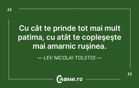 Toate patimile câte ne îmbie la gustar...