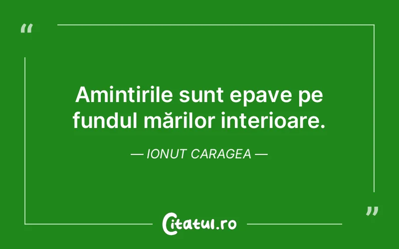 Citat Ionut Caragea - citate viata