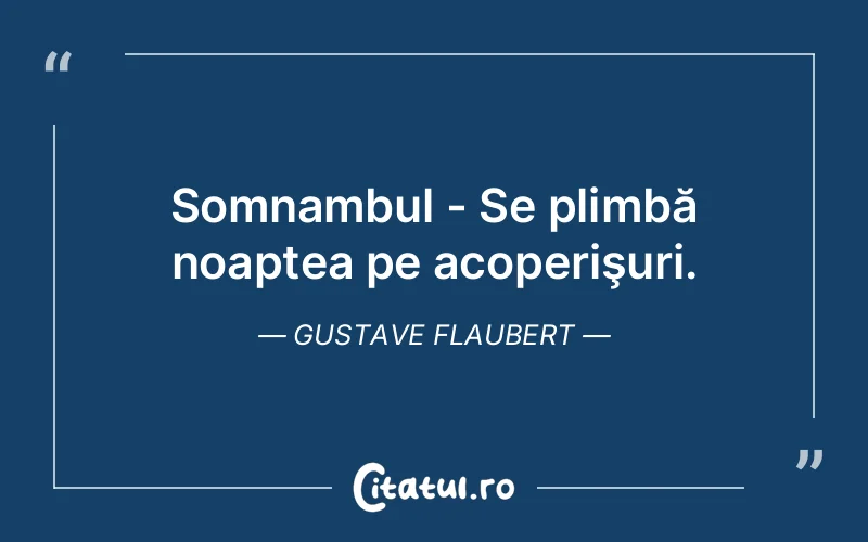 Citat Gustave Flaubert - citate viata
