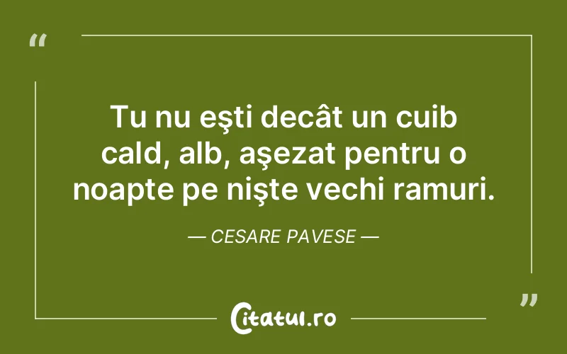 Citat Cesare Pavese - citate viata