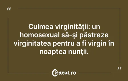 Vreau cel puţin, dacă tu eşti atât d...