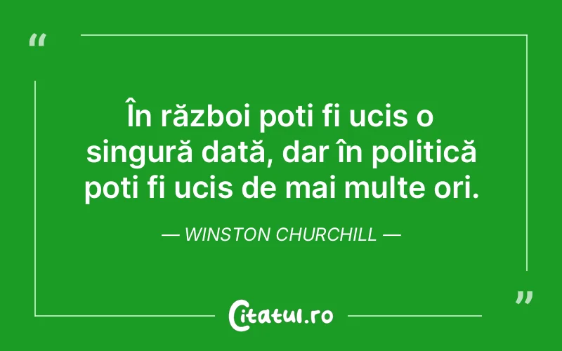 Citat Winston Churchill - citate viata