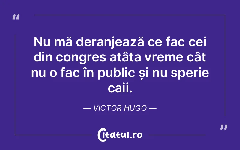 Citat Victor Hugo - citate viata