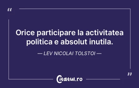 Sub fiecare piatra trage cu urechea un p...