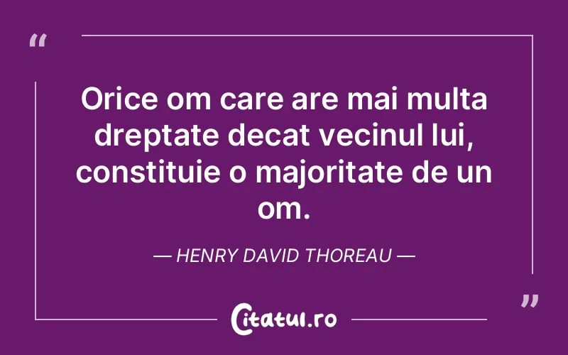 Citat Henry David Thoreau - citate viata