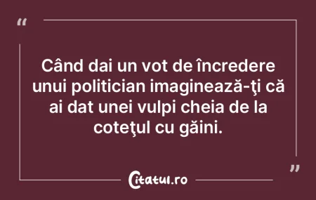 Birocraţia modernă e adeseori o termit...