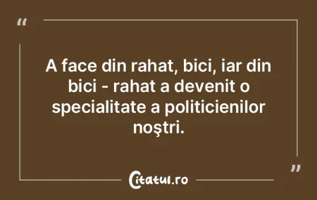 Dacă politica e o curvă, oare de ce do...