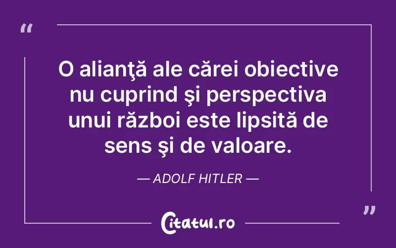 Citat Adolf Hitler - citate viata