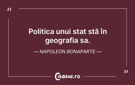 Politica înaltă nu este decât bunul s... Politica înaltă nu este decât bunul s...
