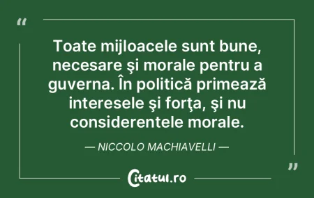Daţi-mi o bună politică internă, ca ... Daţi-mi o bună politică internă, ca ...