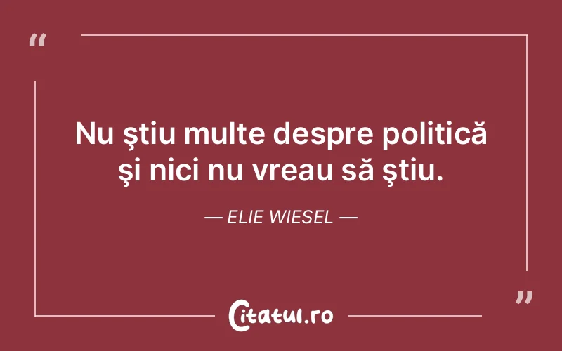 Citat Elie Wiesel - citate viata