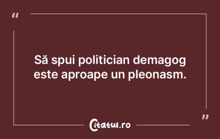 Parlamentul este taraba unde se vând ş...