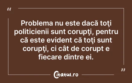 Politică: modul cel mai rafinat şi cel...