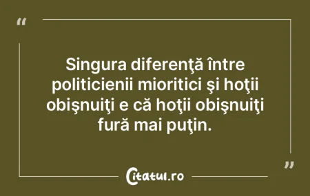 Nu politica uneşte tovarăşi ciudaţi ...