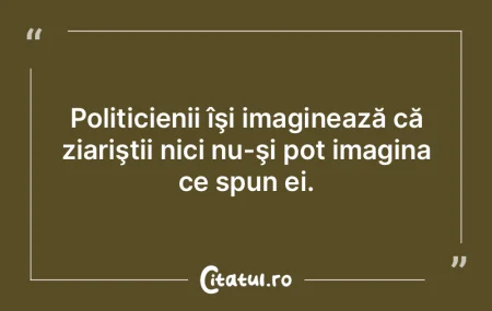 În politică, întâi se pune apa în p...