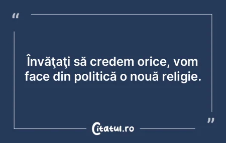 Ca politician oscilez între două poziÅ... Ca politician oscilez între două poziÅ...