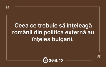 Pentru a nu păţi ca preşedintele S. U... Pentru a nu păţi ca preşedintele S. U...