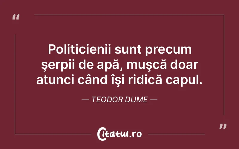 Citat Teodor Dume - citate viata
