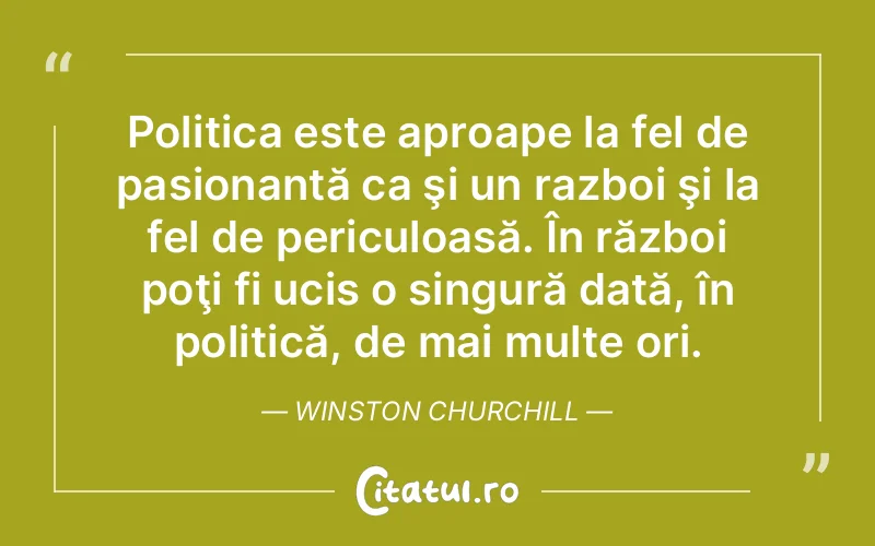 Citat Winston Churchill - citate viata
