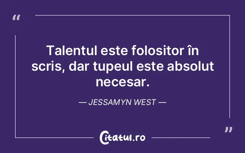Citat Jessamyn West - citate viata